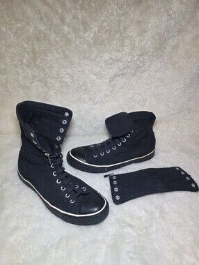 Rare Converse Chuck Taylor XX-Hi Convertible Zip-Off Boots Men 10 / Wmn 12